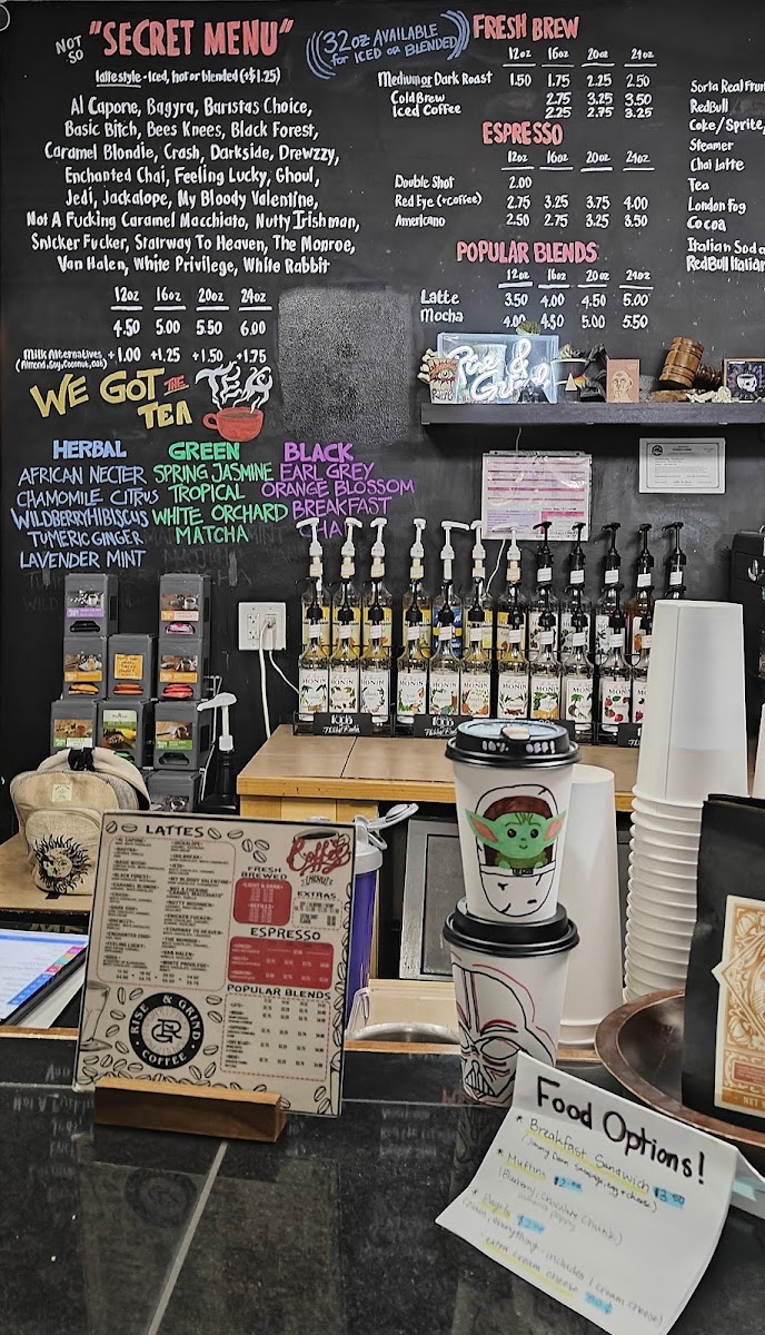 Rise & Grind Coffee Menu - Image 5